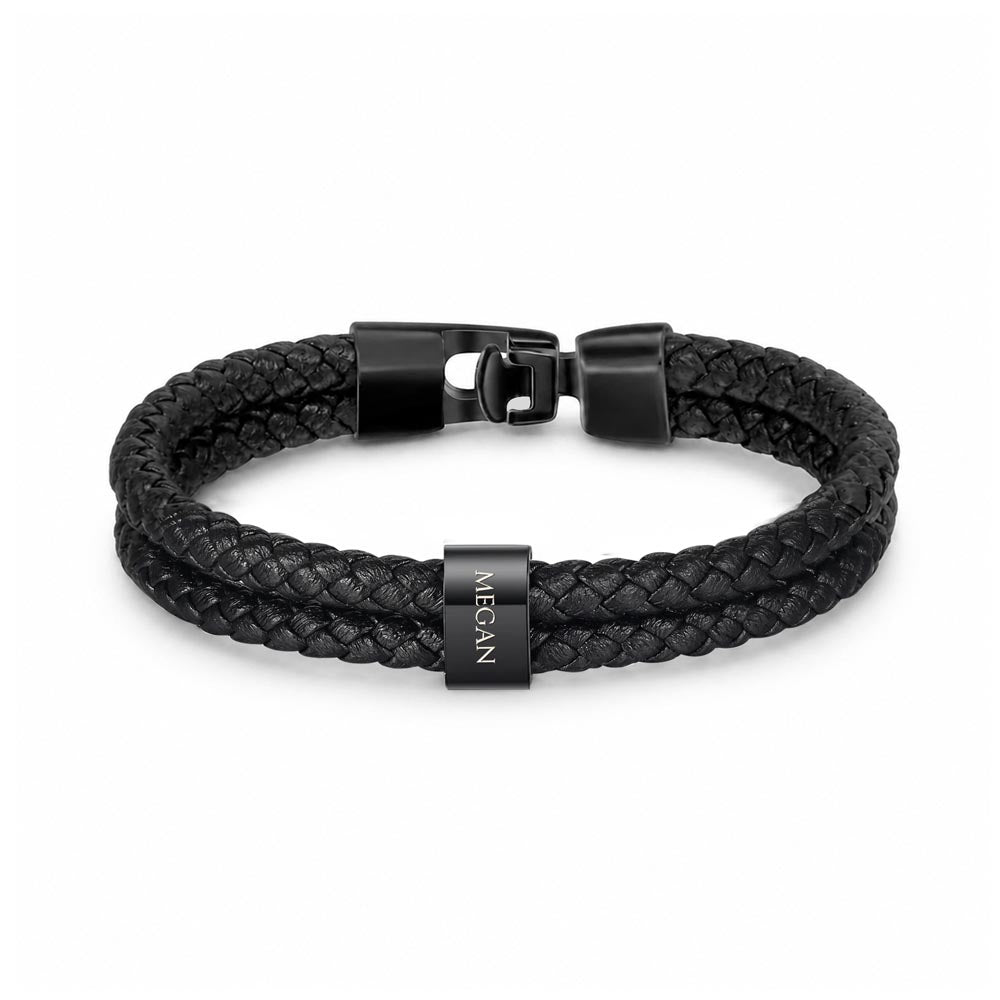 Heart Memento™ Namewoven Bracelet | “Through My Eyes” Gift From Daughter