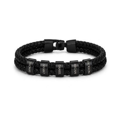 Heart Memento™ Namewoven Bracelet | “Through My Eyes” Gift From Daughter
