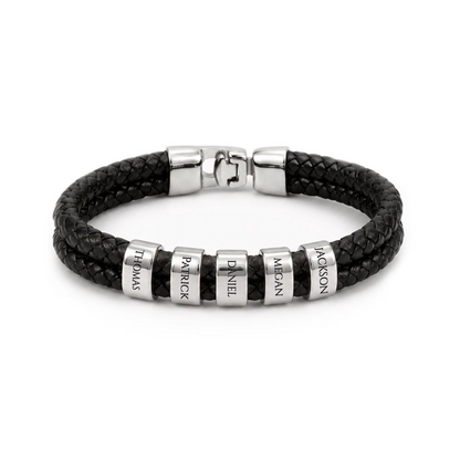 Heart Memento™ Namewoven Bracelet | “Through My Eyes” Gift From Daughter