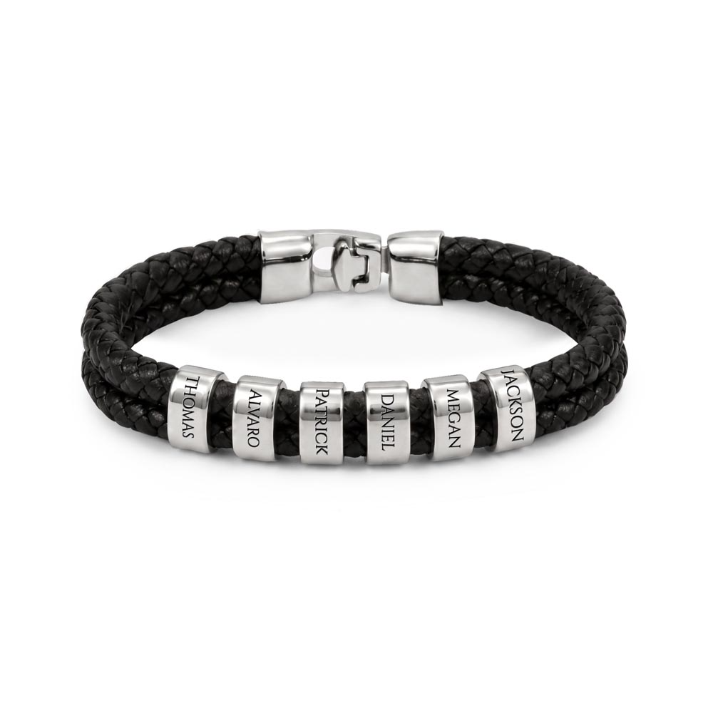 Heart Memento™ Namewoven Bracelet | “Through My Eyes” Gift From Daughter