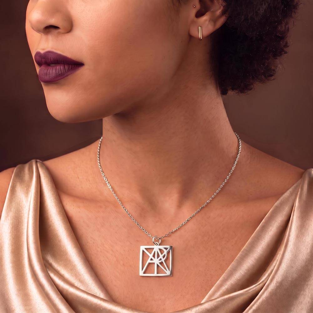 The NameWeave™ Necklace | Personalized Logo Name & Monogram Necklace