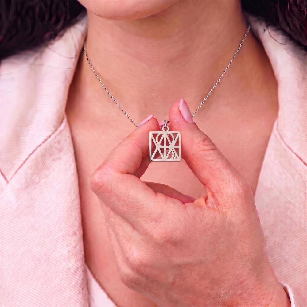 The NameWeave™ Necklace | Personalized Logo Name & Monogram Necklace