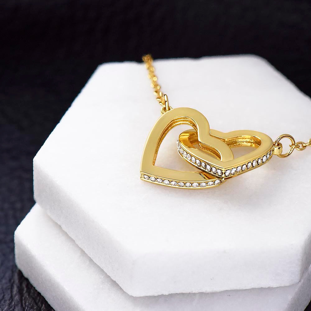 To My Beautiful Sister | Entwined Hearts Necklace, Forever Connected