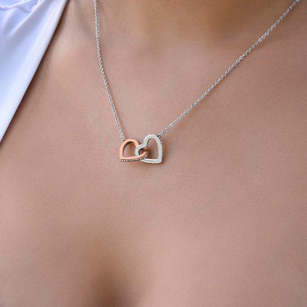 To My Beautiful Sister | Entwined Hearts Necklace, Forever Connected
