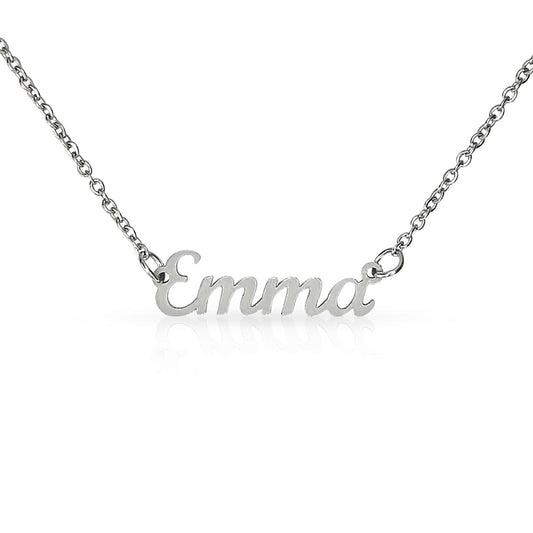 Heart Memento™ Fondlyknown Personalized Name Necklace – Custom Nameplate Necklace for Her