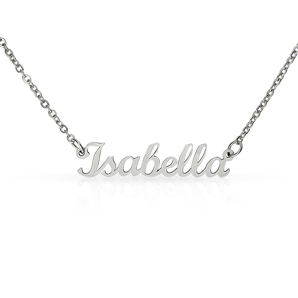 Heart Memento™ Fondlyknown Personalized Name Necklace – Custom Nameplate Necklace for Her