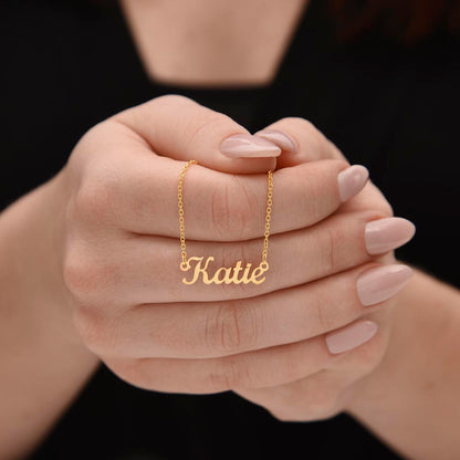 Heart Memento™ Fondlyknown Personalized Name Necklace – Custom Nameplate Necklace for Her