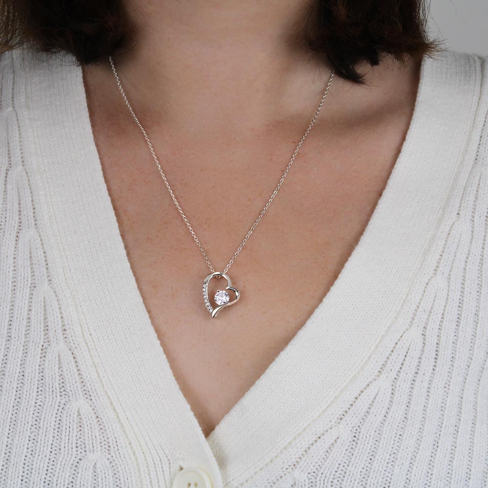 To My Forever Flame – You're My Favorite Problem | Forever Heart Necklace