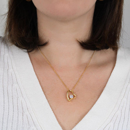 To My Forever Flame – You're My Favorite Problem | Forever Heart Necklace